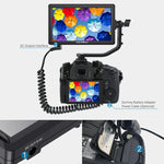 FEELWORLD FW568 V3 6インチ 3D LUT DSLRカメラフィールドモニター、IPS フルHD 1920 x 1152、HDMI 入出力対応 チルトアーム付き