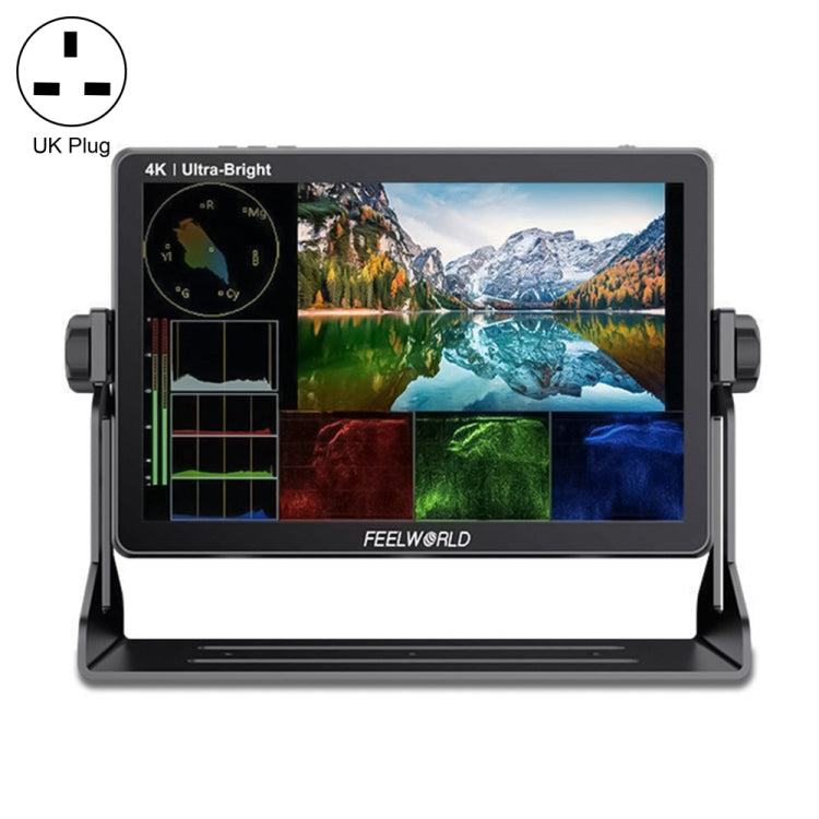 FEELWORLD LUT11S 10.1インチ 超高輝度 2000nit タッチスクリーン DSLRカメラフィールドモニター、3G-SDI 4K HDMI 入出力 1920 x 1200 IPSパネル、LUT11S