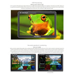 FEELWORLD LUT11S 10.1インチ 超高輝度 2000nit タッチスクリーン DSLRカメラフィールドモニター、3G-SDI 4K HDMI 入出力 1920 x 1200 IPSパネル、LUT11S