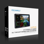 FEELWORLD LUT11S 10.1インチ 超高輝度 2000nit タッチスクリーン DSLRカメラフィールドモニター、3G-SDI 4K HDMI 入出力 1920 x 1200 IPSパネル、LUT11S