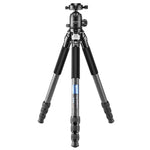 BEXIN RC294 ポータブル折りたたみカーボンファイバーカメラ三脚 K44パノラマボールヘッド付き、RC294+K44