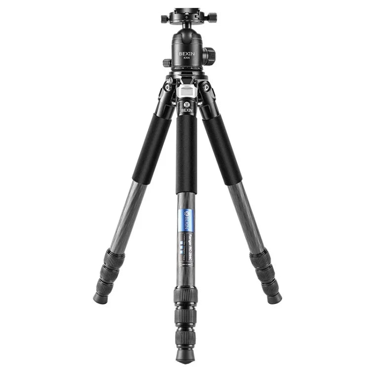 BEXIN RC294 ポータブル折りたたみカーボンファイバーカメラ三脚 K44パノラマボールヘッド付き、RC294+K44