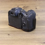 Canon EOS R7用 1/4インチネジ PUレザー カメラハーフケースベース, Canon EOS R7用