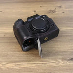 Fujifilm XH2S用 1/4インチネジ PUレザー カメラハーフケースベース、Fujifilm XH2S用