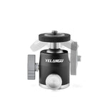 YELANGU LW-A01 パノラマメタルトライポッドボールヘッドアダプター、LW-A01