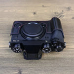 FUJIFILM X-T5用 1/4インチネジ PUレザーカメラハーフケースベース, FUJIFILM X-T5用