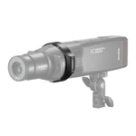 Godox AK-R28 AK-R21プロジェクションアタッチメント用ラウンドフラッシュヘッドアダプターホルダー