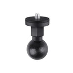 25mm 1/4インチネジ ABSボールヘッドアダプターマウント