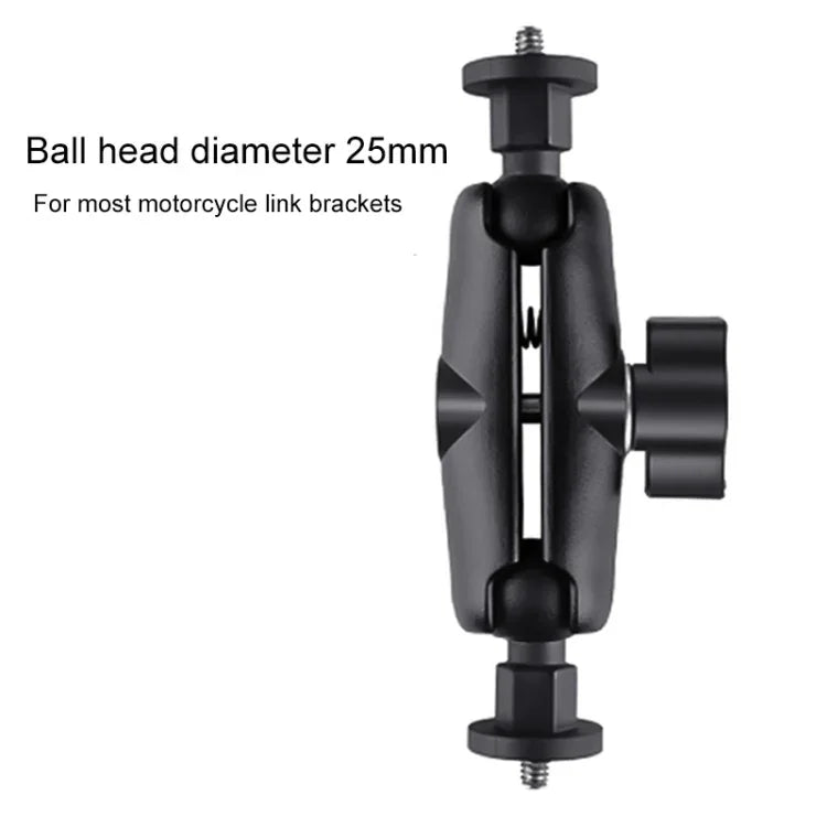 25mm 1/4インチネジ ABSボールヘッドアダプターマウント