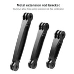 Joint アルミニウム エクステンションアーム グリップエクステンダー GoPro、Insta360、DJIおよびその他アクションカメラ用、長さ：8.8cm、8.8cm
