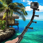 Joint アルミニウム エクステンションアーム グリップエクステンダー GoPro、Insta360、DJIおよびその他アクションカメラ用、長さ：8.8cm、8.8cm