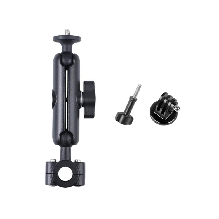 21mm ボールヘッド カー フロントシート ハンドルバー 固定マウントホルダー 三脚アダプター＆ネジ付き GoPro、Insta360、DJIおよびその他のアクションカメラ用、21mm 16.3cm