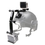 GoPro、Insta360、DJI 他アクションカメラ用 ヘルメット前面マウントバンドルセット