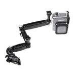 GoPro、Insta360、DJI 他アクションカメラ用 ヘルメット前面マウントバンドルセット