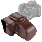 フルボディカメラ PUレザーケースバッグ Canon EOS 200D（18-55mmレンズ）用、EOS 200D用