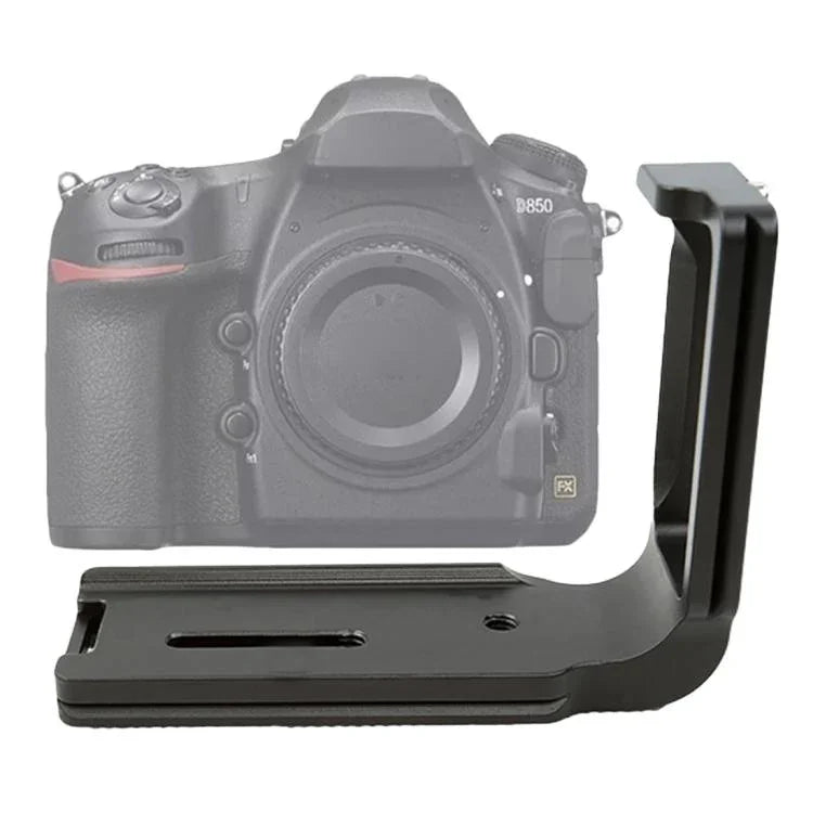 FITTEST FLN-D850 ニコンD850用縦撮りクイックリリースLプレートブラケットベースホルダー、ニコンD850