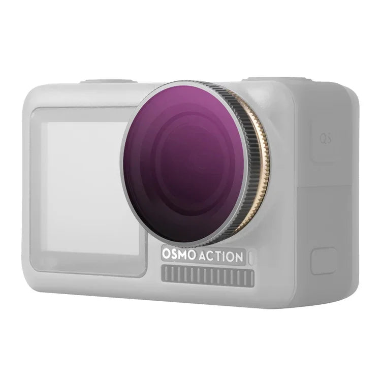 Sunnylife OA-FI172 ND4/PL 調整可能レンズフィルター DJI OSMO ACTION用、OA-FI172 ND4/PL