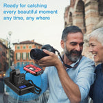 SJCAM SJ7000 / SJ6000 / SJ5000 / SJ4000用バッテリーLCDスクリーン二重バッテリーチャージャー、充電容量表示、SJCAM SJ7000用
