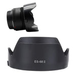 ES-68II レンズフードシェード Canon EF 50mm f/1.8 STM 49mmレンズ用、ES-68II