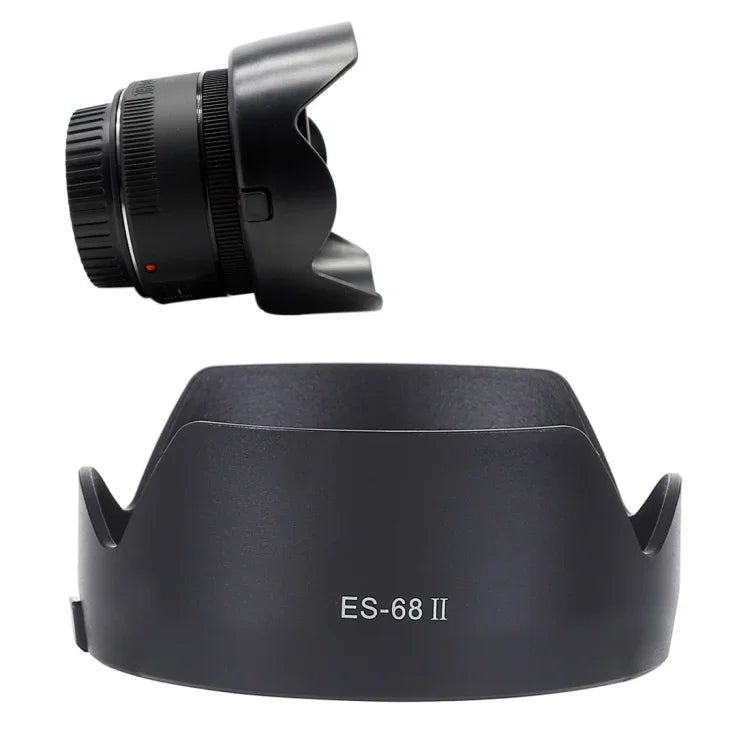 ES-68II レンズフードシェード Canon EF 50mm f/1.8 STM 49mmレンズ用、ES-68II