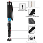 BEXIN P336C カーボンファイバーモノポッド トラベルライブ自撮りブラケットホルダー、P336C
