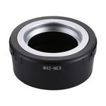 Sony NEX3、NEX 5N、NEX7、NEX F3、NEXシリーズカメラレンズ用M42マウントレンズからNEXマウントレンズアダプター、NEXレンズ