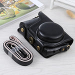 Samsung Galaxy Camera EK-GC100 / EK-GC110 / EK-GC200用ストラップ付き全身PUレザーカメラケースバッグ、Samsung Galaxy Camera EK-GC200用、Samsung Galaxy Camera EK-GC100用