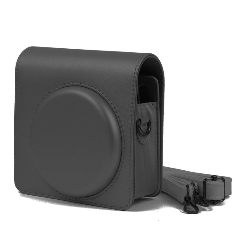 FUJIFILM Instax SQUARE SQ6カメラ用パーリーラスタPUレザーケースバッグ、調節可能ショルダーストラップ付き、SQ6