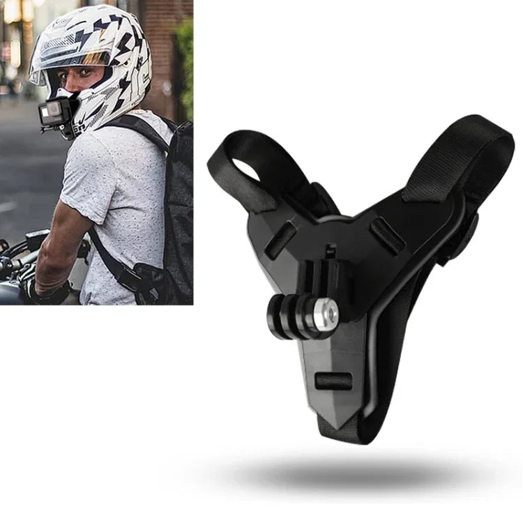 GoPro、Insta360、DJIおよびその他アクションカメラ用ヘルメットベルトマウント