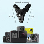 GoPro、Insta360、DJIおよびその他アクションカメラ用ヘルメットベルトマウント