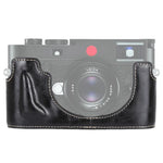 Leica M10用1/4インチネジ PUレザーカメラハーフケースベース、Leica M10用