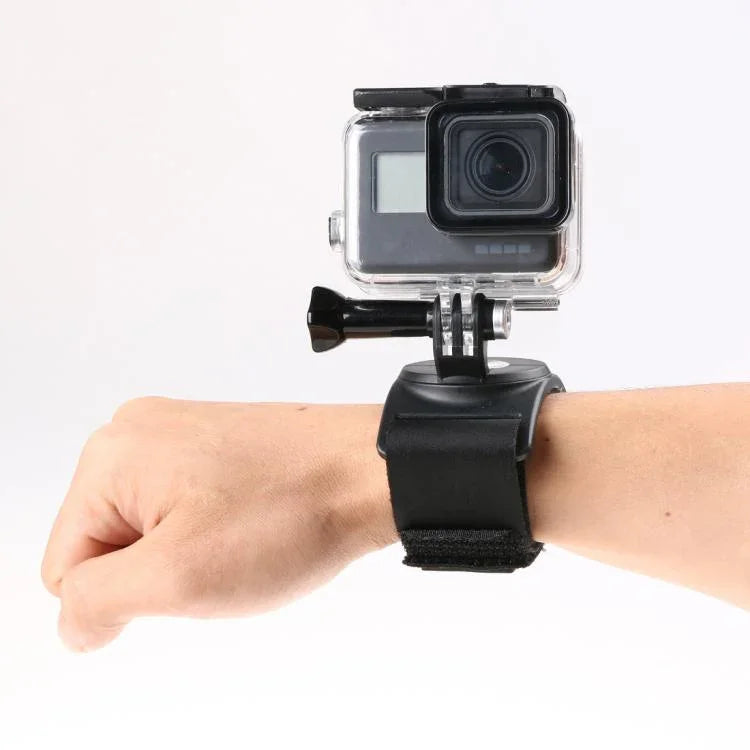 GP278 3-in-1 手首 腕 脚ストラップ 360度回転マウント GoPro、Insta360、DJIおよびその他のアクションカメラ用、GP278