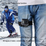 GP278 3-in-1 手首 腕 脚ストラップ 360度回転マウント GoPro、Insta360、DJIおよびその他のアクションカメラ用、GP278