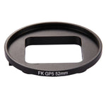 52mm 3-in-1 丸型UVレンズフィルター キャップ付き GoPro HERO7 Black/6/5用、52mm UVレンズ
