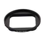 GoPro HERO7 Black/6/5用 58mm 3-in-1 ラウンドサークル UVレンズフィルター キャップ付き、58mm UVレンズ