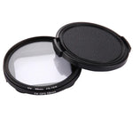 GoPro HERO7 Black/6/5用 58mm 3-in-1 ラウンドサークル UVレンズフィルター キャップ付き、58mm UVレンズ