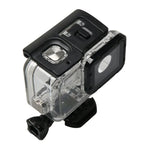 GoPro HERO6 / 5 防水ハウジング保護ケース + バックカバー（空洞）バックル付き ベーシックマウント＆ネジ、防水ハウジング