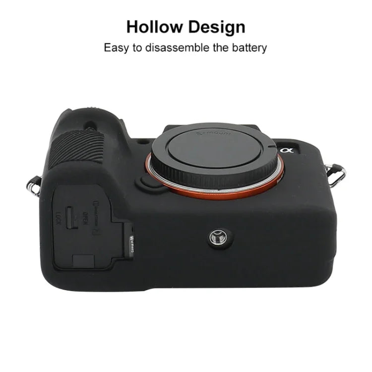 Sony A7 III / ILCE-7M3 / A7R III用ソフトシリコン保護ケース、Sony A7 III / ILCE-7M3 / A7R III用