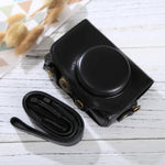 キヤノン PowerShot SX730 HS / SX720 HS用 全身カメラPUレザーケースバッグ ストラップ付き SX730 HS用