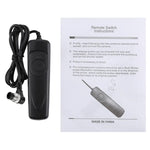 Cuely MC-30 Remote Switch Shutter Release Cord for Nikon D810 / D820 / D5 / D4, MC-30