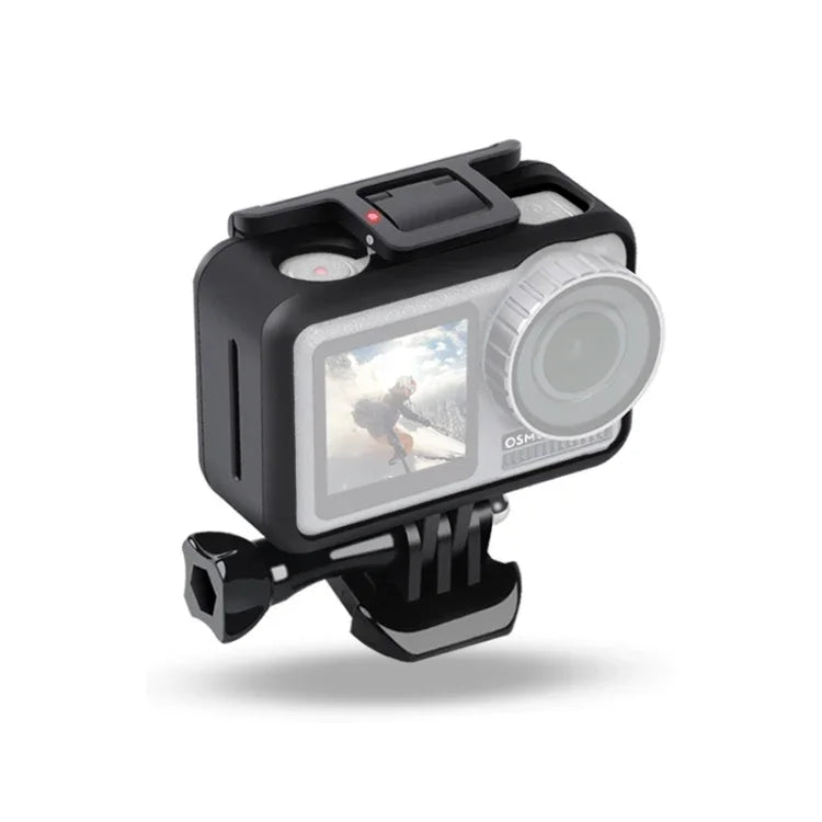 スポーツカメラ用 PC+ABS 衝撃吸収保護ケース DJI Osmo Action 1対応、PC+ABS