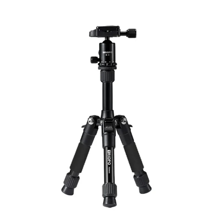 TRIOPO T226 調節可能ポータブルアルミ合金三脚 D-0ボールヘッド付き SLRカメラ用、T226
