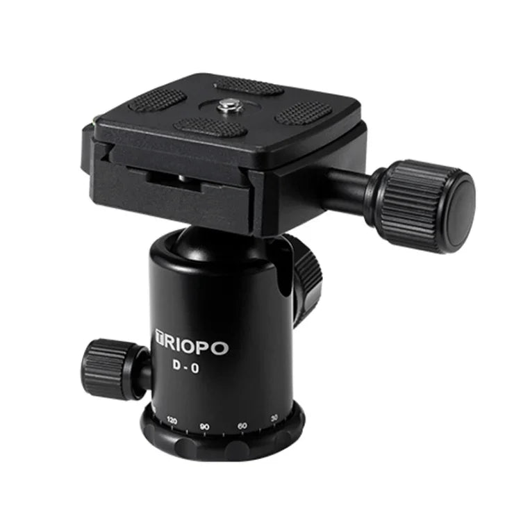 TRIOPO T226 調節可能ポータブルアルミ合金三脚 D-0ボールヘッド付き SLRカメラ用、T226