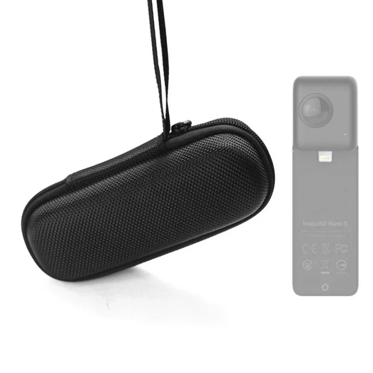 2個セット スマートVR360スポーツカメラ保護バッグ Insta360 Nano S用 サイズ: 14cm x 6cm x 5.5cm Insta360 Nano S対応