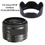 EW-53 レンズフードシェード Canon EF-M 15-45mm F3.5-6.3IS STMレンズ用、EW-53