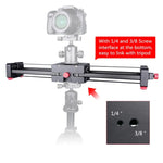 YELANGU YLG0109I 50cm / 100cm（三脚取付可能）スライドレールトラック DSLR / SLRカメラ / ビデオカメラ用、50cm / 100cm