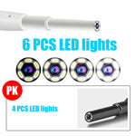 C01 4.3インチ画面表示 HD1080P視覚用耳かき内視鏡 6LED付き 直径: 3.9mm C01 3.9mm