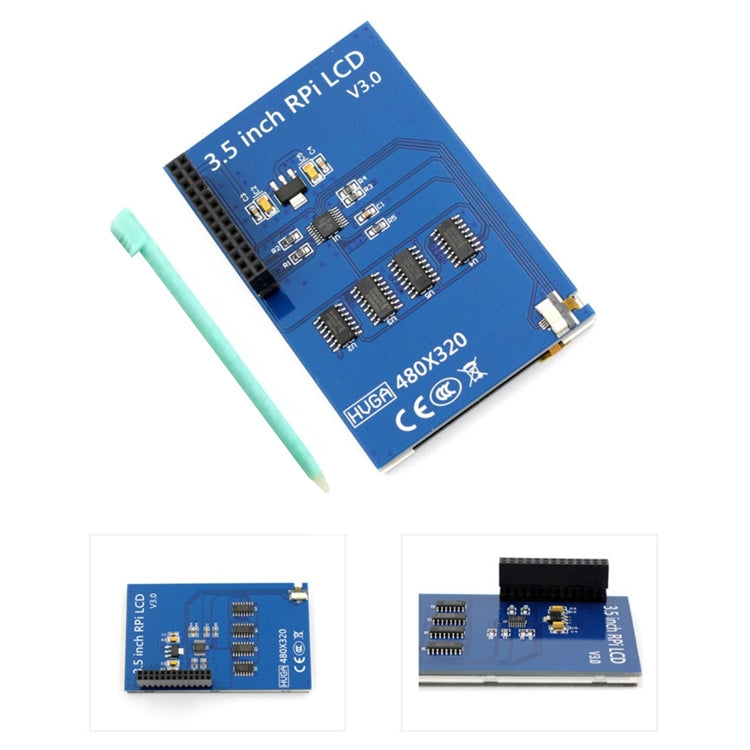 3.5インチLCD TFTタッチスクリーンディスプレイ タッチシールド スタイラスペン付き Raspberry Pi用
