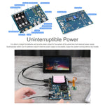 Waveshare PoE UPSベースボード Raspberry Pi CM4用 ギガビットイーサネット、デュアルHDMI、クアッドUSB2.0、PoE UPSベースボード