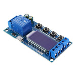 XY-LJ02 6-30V マイクロUSBデジタルLCD表示 タイムディレイリレーモジュール コントロールタイマースイッチ